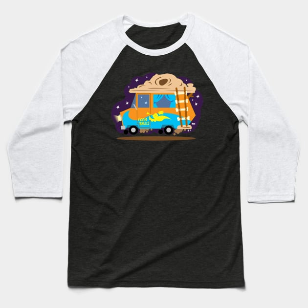 van captain caveman Baseball T-Shirt by hanina